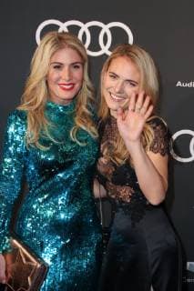 Hofit Golan und Francesca Dutton, Audi Generation Award 2018 im Hotel Bayerischer Hof in Muenchen am 11.12.2018