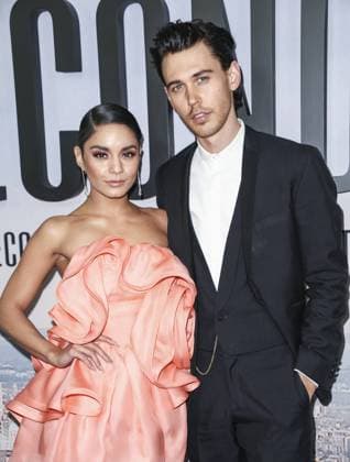 New York Second Act premiere Vanessa Hudgens wearing dress by Marc Jacobs and Austin Butler attend the world premiere of Second Act at Regal Union Square Theatre New York New York United States Regal Union Square Theatre  LevxRadin