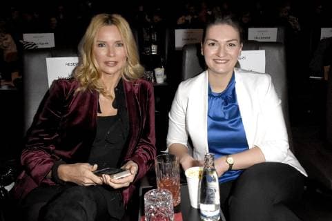 Veronica Ferres und Judith Gerlach bei der Preiserleihung Drehort des Jahres 2018 im Gloria Palast. München, 13.12.2018