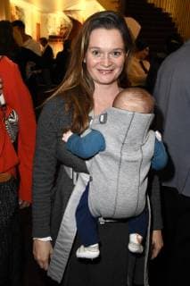 Natalie Spinell mit Baby bei der Preiserleihung Drehort des Jahres 2018 im Gloria Palast. München, 13.12.2018