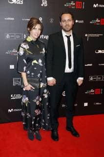 Simon Lereng Wilmont und Begleitung bei der Verleihung des 31. Europäischen Filmpreises 2018 im Teatro de la Maestranza. Sevilla, 15.12.2018