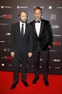 Ivan Shvedoff und Tom Wlaschiha bei der Verleihung des 31. Europäischen Filmpreises 2018 im Teatro de la Maestranza. Sevilla, 15.12.2018