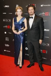 Alexandra Borbely und Ervin Nagy bei der Verleihung des 31. Europäischen Filmpreises 2018 im Teatro de la Maestranza. Sevilla, 15.12.2018