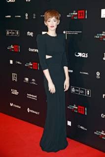 Ana Polvorosa bei der Verleihung des 31. Europäischen Filmpreises 2018 im Teatro de la Maestranza. Sevilla, 15.12.2018