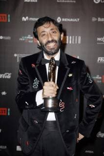 Marcello Fonte, Preisträger bester europäischer Schauspieler, bei der Verleihung des 31. Europäischen Filmpreises 2018 im Teatro de la Maestranza. Sevilla, 15.12.2018