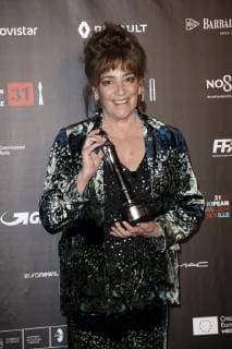 Carmen Maura, Gewinnerin Lebenswerk, bei der Verleihung des 31. Europäischen Filmpreises 2018 im Teatro de la Maestranza. Sevilla, 15.12.2018