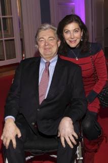 Matthias Prinz und Alexandra von Rehlingen bei der Verleihung Hamburger des Jahres 2018 im Hotel Atlantic. Hamburg, 18.12.2018