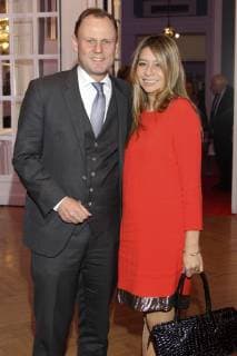 Andy Grote mit Ehefrau Catherine bei der Verleihung Hamburger des Jahres 2018 im Hotel Atlantic. Hamburg, 18.12.2018