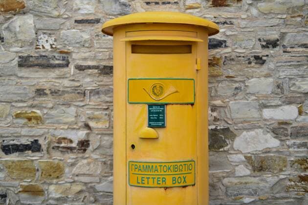 Briefkasten, Pano Lefkara, Republik Zypern
