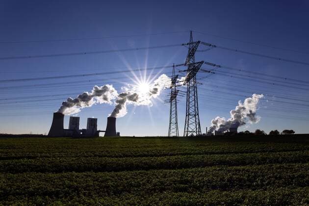 IMAGO Nature: Unsere Erde, Umweltverträgliche Herausforderungen, Kohlendioxid Kraftwerk Neurath von RWE. Neurath, 27.12.2018 *** Neurath power plant from RWE Neurath 27 12 2018 Foto:xC.xHardtx xFuturexImage