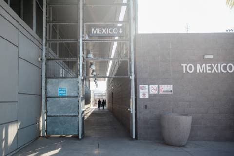 Port of Entry in San Ysidro, California on December 29, 2018.  SDO2018122916 ARIANAxDREHSLER