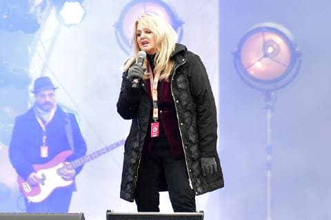 MusikerProben zur SilvesterParty 2018 Bonnie Tyler bei den Generalproben zur groessten SilvesterParty Deutschlands in Berlin am 31.12.2018 *** Rehearsals for the New Years Eve Party 2018 Bonnie Tyler at the dress rehearsals for Germanys biggest New Years Eve Party in Berlin on 31 12 2018