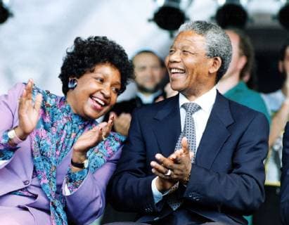 WINNIE MADIKIZELA-MANDELA OLS (born Nomzamo Winifred Zanyiwe Madikizela; 26 September 1936 - 2 April 2018), commonly known as WINNIE MANDELA, was a South African anti-apartheid activist and politician. She held several government positions, including as Deputy Minister of Arts, Culture, Science and Technology. A member of the African National Congress (ANC) party, she served on the ANC’s National Executive Committee and headed its Women s League. She was married to anti-apartheid activist Nelson Mandela for 38 years and had two children together. When Nelson Mandela was imprisoned in 1963, she became his public face during the 27 years he spent in jail, and rose to prominence within the domestic anti-apartheid movement. The Truth and Reconciliation Commission established by her husband’s government to investigate past human rights abuses,  - ZUMAt14_ 19900618_mda_t14_824 Copyright: xColinxMcconnellx