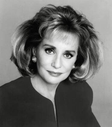 Publicity photo of Barbara Walters, circa 1988 File Reference 33636_902THA Hollywood CA USA  Copyright: xCinemaxPublishersxCollection xThexHollywoodxArchivex 33636_902THA