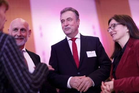 Claus Weselsky auf der dbb Jahrestagung 2019 im Kongresszentrum der Messe Köln. Köln, 07.01.2019 *** Claus Weselsky at the dbb Annual Conference 2019 in the Congress Centre of Messe Köln Köln 07 01 2019 Foto:xC.xHardtx xFuturexImage