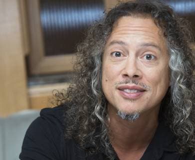 September 17, 2013 - Hollywood, California, U.S. - HOLLYWOOD, CALIFORNIA - SEPTEMBER 17: Portraits of Kirk Hammett promoting Metallica: Through the Never in Hollywood, California on September 17, 2013. Hollywood U.S. - ZUMAg203 20130917_bap_g203_023 Copyright: xArmandoxGallox
