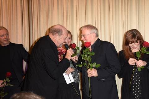 Ralph Siegel Marie Reich Regie Christian Bruhn Katja Ebstein Muenchen 07.01.19 City Kino Dokumentation Premiere: Meine Welt ist die Musik ,von Komponist Christian Bruhn Bruhn