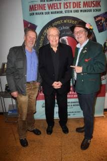 Hansi Kraus Christian Bruhn Wolfgang Prinz Muenchen 07.01.19 City Kino Dokumentation Premiere: Meine Welt ist die Musik ,von Komponist Christian Bruhn Bruhn