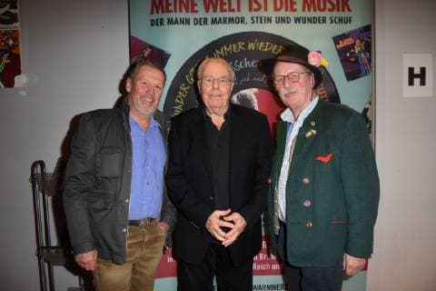 Hansi Kraus Christian Bruhn Wolfgang Prinz Muenchen 07.01.19 City Kino Dokumentation Premiere: Meine Welt ist die Musik ,von Komponist Christian Bruhn Bruhn
