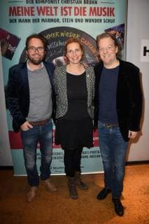 Constantin Ried Marie Reich Regie Markus Goetzfried Produktion Muenchen 07.01.19 City Kino Dokumentation Premiere: Meine Welt ist die Musik ,von Komponist Christian Bruhn Bruhn