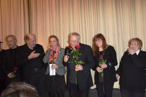 Ralph Siegel Marie Reich Regie Christian Bruhn Katja Ebstein Muenchen 07.01.19 City Kino Dokumentation Premiere: Meine Welt ist die Musik ,von Komponist Christian Bruhn Bruhn