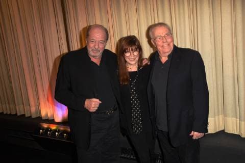 Ralph Siegel Katja Ebstein Christian Bruhn Muencheno 07. 01.19 City Kino Dokumentation Premiere: Meine Welt ist die Musik ,von Komponist Christian Bruhn Bruhn