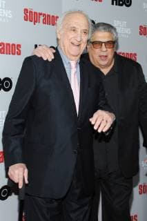 NEW YORK, NY - January 9: Jerry Adler and Vincent Pastore at HBO And Split Screens Festival The Sopranos 20th Anniversary panel discussion at the SVA Theatre in New York City on January 9, 2019. Copyright: xJohnxPalmerx