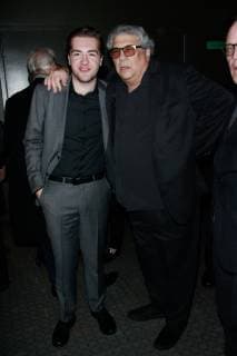 NEW YORK, NY - JANUARY 9: Michael Gandolfini and Vincent Pastore at The Sopranos 20th Anniversary Panel Discussion at SVA Theater on January 9, 2019 in New York City. Copyright: xDiegoxCorredor MediaPunchx