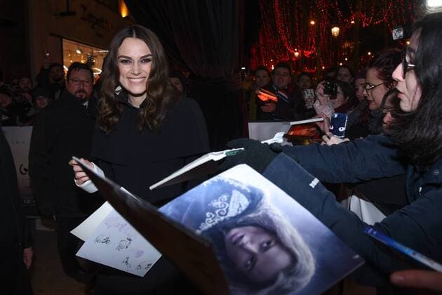 Entertainment Themen der Woche Entertainment Bilder des Tages Premiere du film Colette . Keira Knightley. 233994 2019-01-10 Paris France  Copyright: xSergexArnalx xStarfacex STAR_233994_010