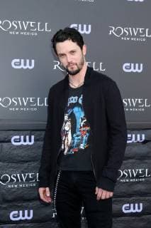 January 10, 2019 - West Hollywood, CA, USA - LOS ANGELES - JAN 10: Nathan Parsons at the Roswell, New Mexico Experience at the 8801 Sunset Blvd on January 10, 2019 in West Hollywood, CA West Hollywood USA - ZUMAb170 20190110_zap_b170_038 Copyright: xKayxBlakex