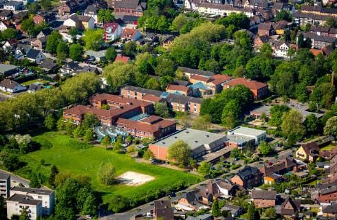 Gebrüder-Grimm-Schule e.V., Bockum-Hövel, Hamm, Ruhrgebiet, Nordrhein-Westfalen, Deutschland !ACHTUNGxMINDESTHONORARx60xEURO!