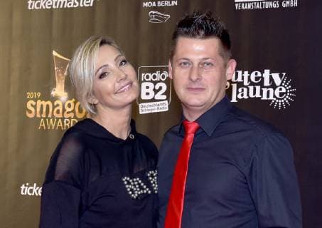 13.01.2019, xlakx, Musik , smago! AWARD emspor, v.l.Tanja Lasch und Partner bei der Verleihung des smago! Award im Mercure Hotel MOA. Berlin, 13.01.2019 Musik , smago! AWARD