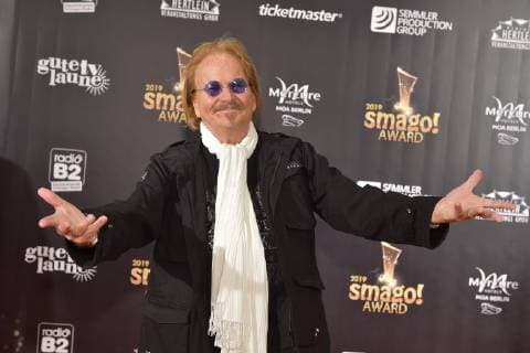 Verleihung 20 Jahre SMAGO AWARD Frank Zander am roten Teppich 20 Jahre Verleihung SMAGO AWARD in Berlin am 13.01.2019