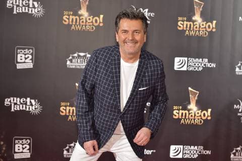 Verleihung 20 Jahre SMAGO AWARD Thomas Anders am roten Teppich 20 Jahre Verleihung SMAGO AWARD in Berlin am 13.01.2019