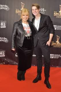 Verleihung 20 Jahre SMAGO AWARD Vincent Gross, Maite Kelly am roten Teppich 20 Jahre Verleihung SMAGO AWARD in Berlin am 13.01.2019