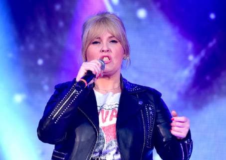 13.01.2019, xlakx, Musik , smago! AWARD emspor, v.l.Maite Kelly mit dem Award in der Hand bei der Verleihung des smago! Award im Mercure Hotel MOA. Berlin, 13.01.2019 Musik , smago! AWARD