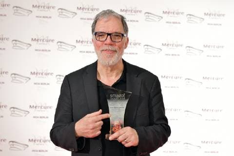 Verleihung 20 Jahre SMAGO AWARD Wolfgang Trepper, Comedian am roten Teppich 20 Jahre Verleihung SMAGO AWARD in Berlin am 13.01.2019