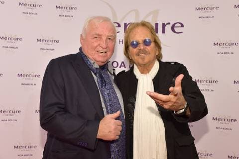 Verleihung 20 Jahre SMAGO AWARD Ulli Wegner, Frank Zander am roten Teppich 20 Jahre Verleihung SMAGO AWARD in Berlin am 13.01.2019