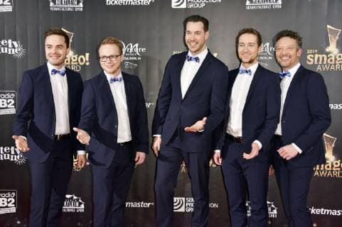 Stimmen der Berge bei der Verleihung des smago! Award 2019 im Mercure Hotel MOA. Berlin, 13.01.2019