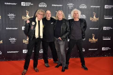 The Lords bei der Verleihung des smago! Award 2019 im Mercure Hotel MOA. Berlin, 13.01.2019