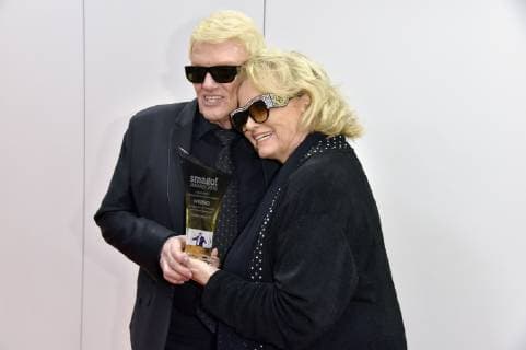 Heino mit Ehefrau Hannelore bei der Verleihung des smago! Award 2019 im Mercure Hotel MOA. Berlin, 13.01.2019
