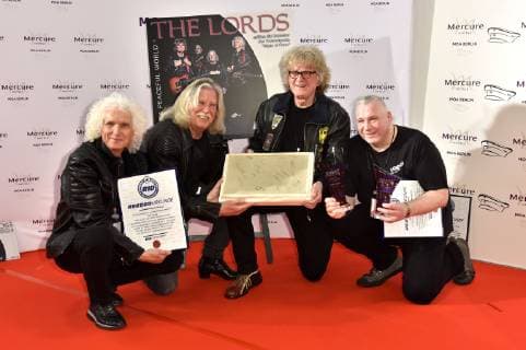 The Lords bei der Verleihung des smago! Award 2019 im Mercure Hotel MOA. Berlin, 13.01.2019