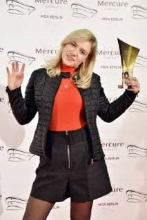 Marie Wegener bei der Verleihung des smago! Award 2019 im Mercure Hotel MOA. Berlin, 13.01.2019