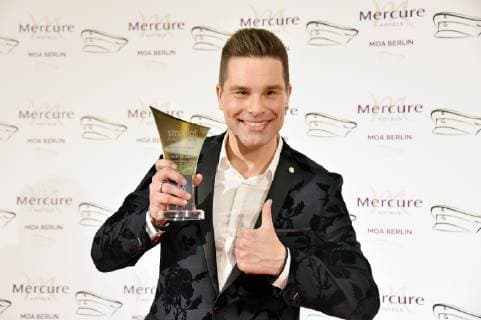 Eloy de Jong bei der Verleihung des smago! Award 2019 im Mercure Hotel MOA. Berlin, 13.01.2019