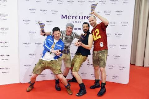 Voxxclub bei der Verleihung des smago! Award 2019 im Mercure Hotel MOA. Berlin, 13.01.2019