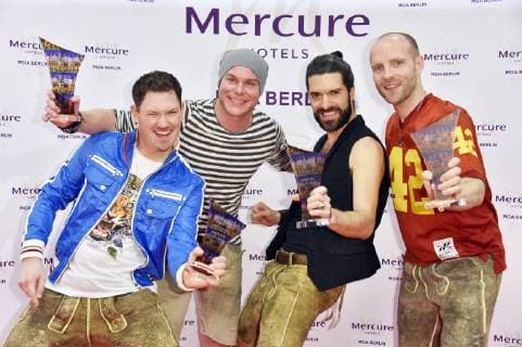 Voxxclub bei der Verleihung des smago! Award 2019 im Mercure Hotel MOA. Berlin, 13.01.2019