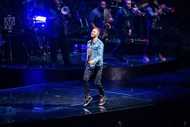 January 15, 2019 - Justin Timberlake on his Man of the Woods Tour at the Smoothie King Center in New Orleans, LA, 15 January 2019  - ZUMAr152 20190115_zaa_r152_018 Copyright: xJenniferxDevereauxx xRmvx