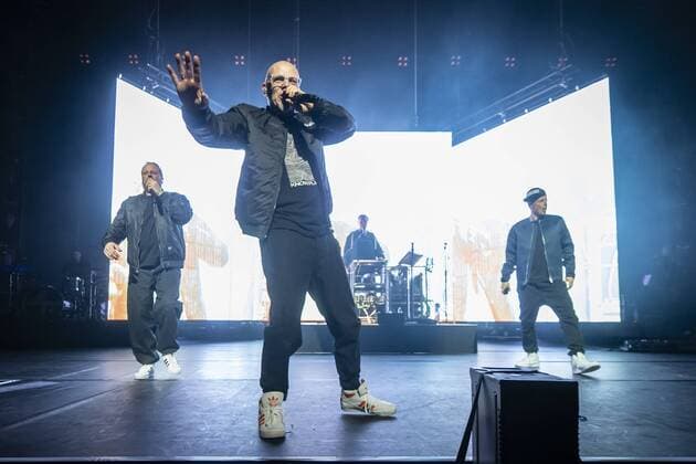 Entertainment Themen der Woche KW03 Entertainment Bilder des Tages Die Fantastischen Vier in der Festhalle Frankfurt Die deutsche Hip-Hop-Gruppe Die Fantastischen Vier (Fanta 4) spielte am 17.01.2019 ein ausverkauftes Konzert in der Festhalle in Frankfurt am Main. Die Gruppe besteht aus Michi Beck (Michael Beck), Thomas D (Thomas Dürr), And.Ypsilon (Andreas Rieke) und Smudo (Michael Bernd Schmidt). *** Die Fantastischen Vier in der Festhalle Frankfurt The German Hip Hop Group Die Fantastischen Vier Fanta 4 played a sold-out concert at the Festhalle in Frankfurt am Main on 17 01 2019 The group consists of Michi Beck Michael Beck Thomas D Thomas Dürr And Ypsilon Andreas Rieke and Smudo Michael Bernd Schmidt KONZFANTAIV