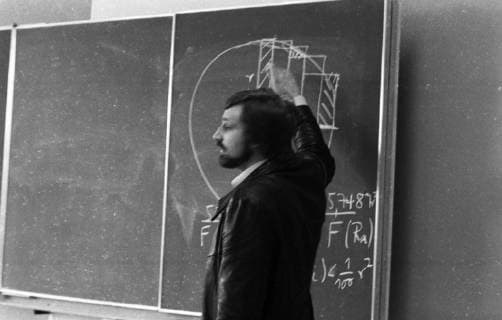Unterricht an einem Gymnasium 1974 DEU, Deutschland, Dortmund: Unterricht an einem Gymnasium am 18.6.1974 in Dortmund.Fach Mathematik DEU, Germany, Dortmund: Teaching at a grammar school on 18.6.1974 in Dortmund. NRW