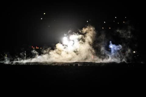 (190119) -- TLAHUELILPAN, Jan. 19, 2019 (Xinhua) -- MEXICO-HIDALGO-PIPELINE-EXPLOSION Photo taken on Jan. 19, 2019 shows the site of a pipeline explosion in the municipality of Tlahuelilpan, Hidalgo state, Mexico. At least 20 people were killed and 54 others injured in a pipeline explosion in the central Mexican state of Hidalgo on Friday, local authorities said. (Xinhua Xin Yuewei) MEXICO-HIDALGO-PIPELINE-EXPLOSION 